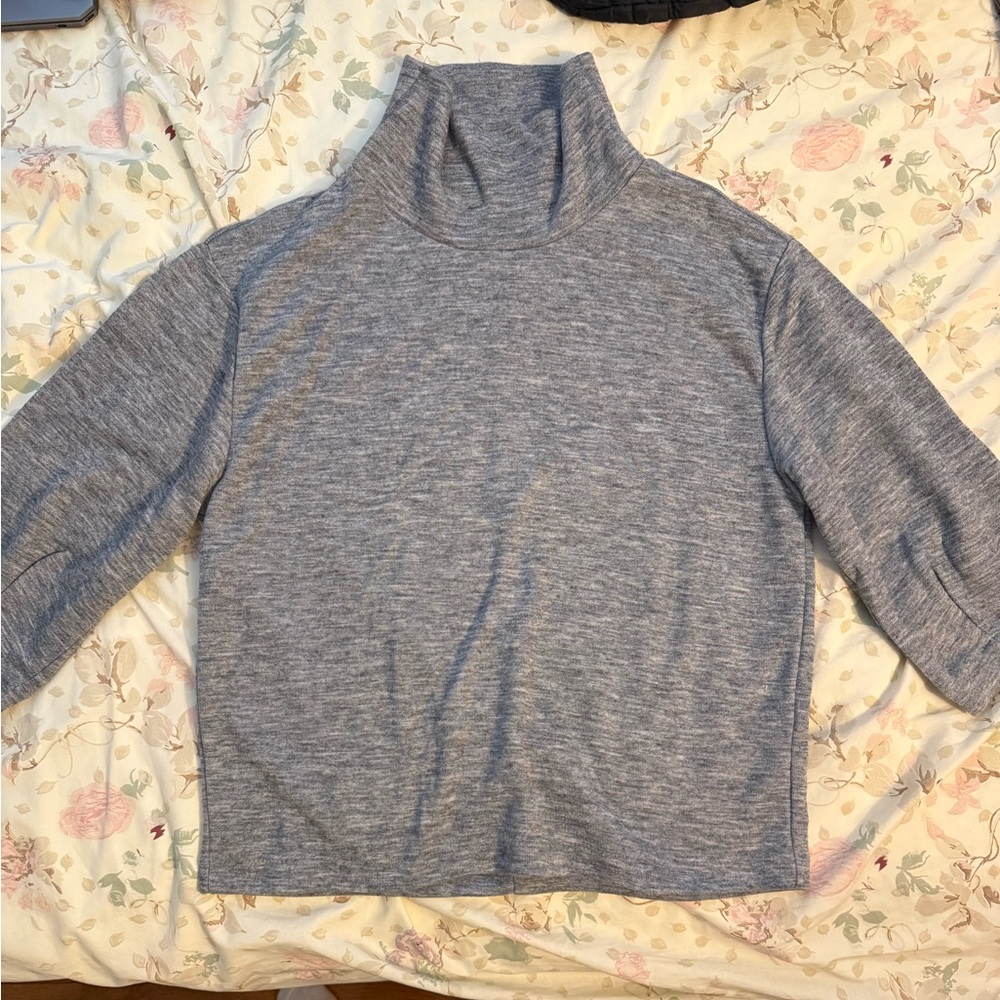 Banana Republic Heather Gray Turtleneck